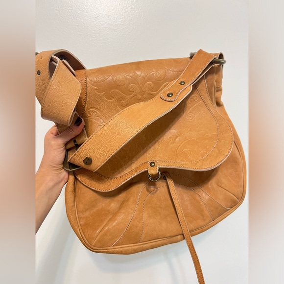 ROBERTO MENGONI Vera Pelle Leather Bag - Picture 1 of 12